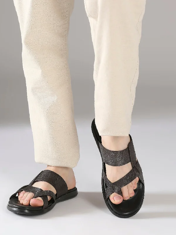 Relaxed Fit Sneakers Atesber Crossed Toe Post Sandal For Men