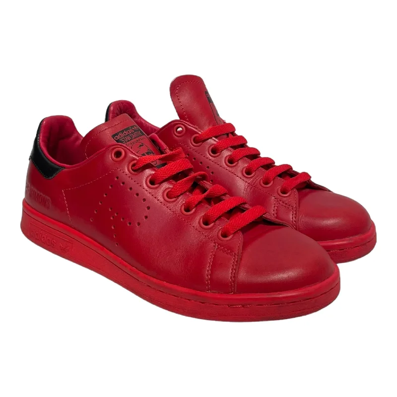 Everyday Comfort Shoes adidas/RAF SIMONS/Low-Sneakers/US 6/Leather/RED/STAN SMITH