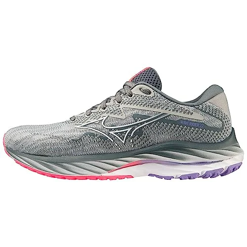 Simple Loafers Mizuno Damen Running Shoes, Pblue White H Vpink, 38.5 EU
