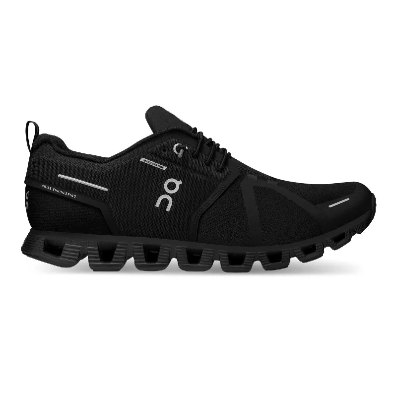 Cushion Insole Shoes On Running Men's Cloud 5 All Black Waterproof