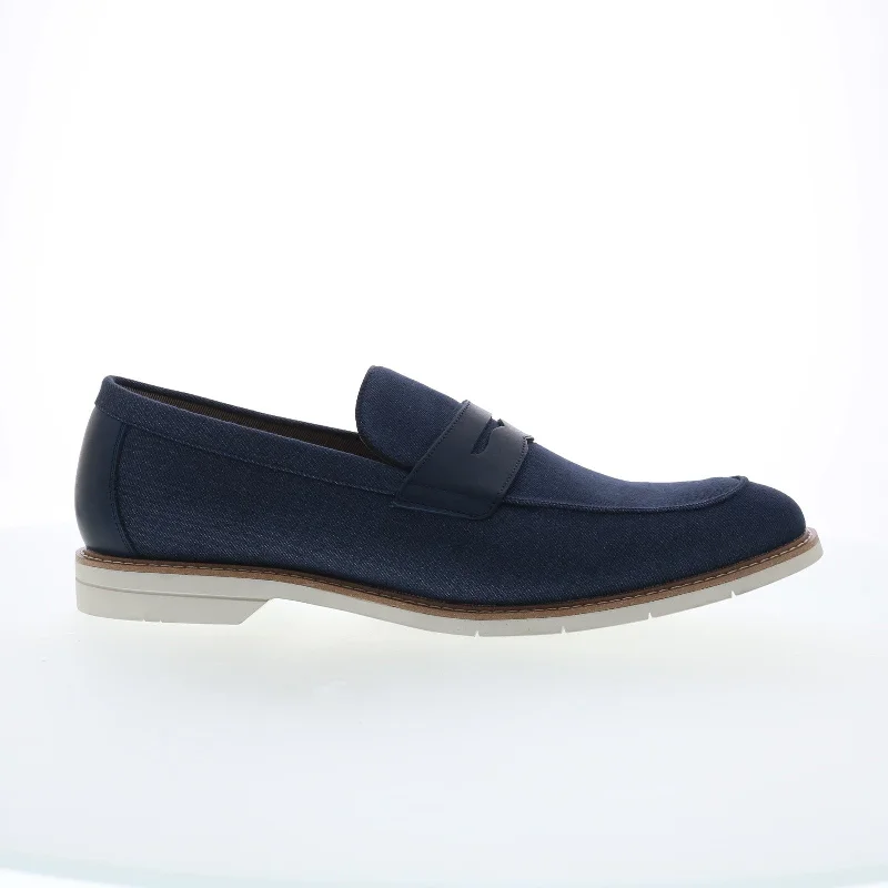 Soft Cushion Sneakers Steve Madden Normin NORM02M1 Mens Blue Loafers & Slip Ons Penny Shoes Soft Cushion Sneakers Steve Madden Normin NORM02M1 Mens Blue Loafers & Slip Ons Penny Shoes