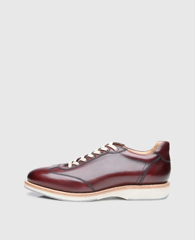 Streetwear Running Shoes No. 924 - Bordeaux