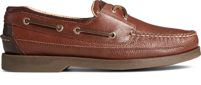 Slip-On Sneakers Men's Gold Mako 2-Eye Wide - Brown