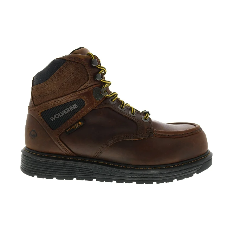 Soft Insole Sneakers Wolverine Hellcat Wedge Moc Toe Ultraspring CarbonMax 6" Mens Brown Work Boots Soft Insole Sneakers Wolverine Hellcat Wedge Moc Toe Ultraspring CarbonMax 6" Mens Brown Work Boots