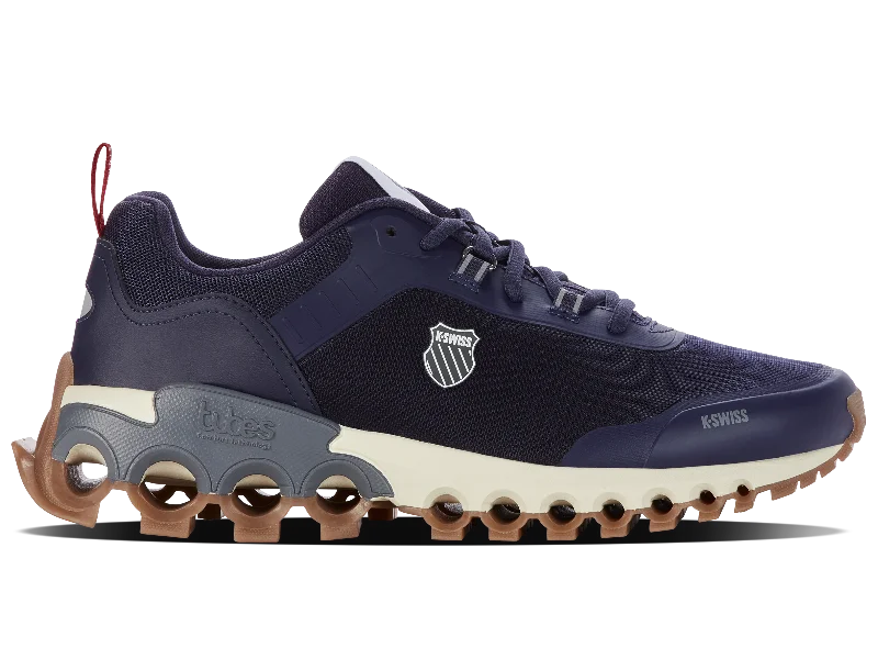 Chic Running Shoes 09081-492-M | TUBES GRIP | PEACOAT/STEEL GREY/GUM