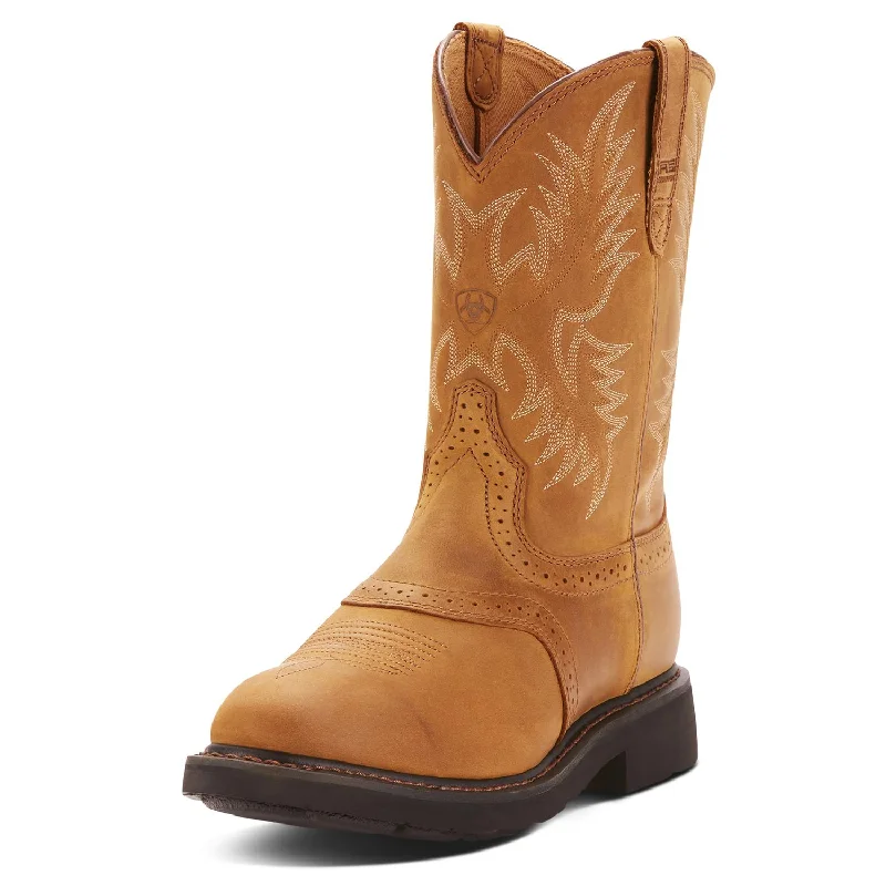 Soft Mesh Sneakers Sierra Saddle Soft-Toe Boot Aged Bark