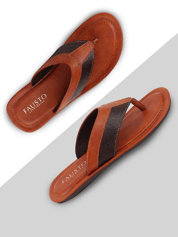 All-Terrain Sneakers Men Tan Indoor & Outdoor Slippers