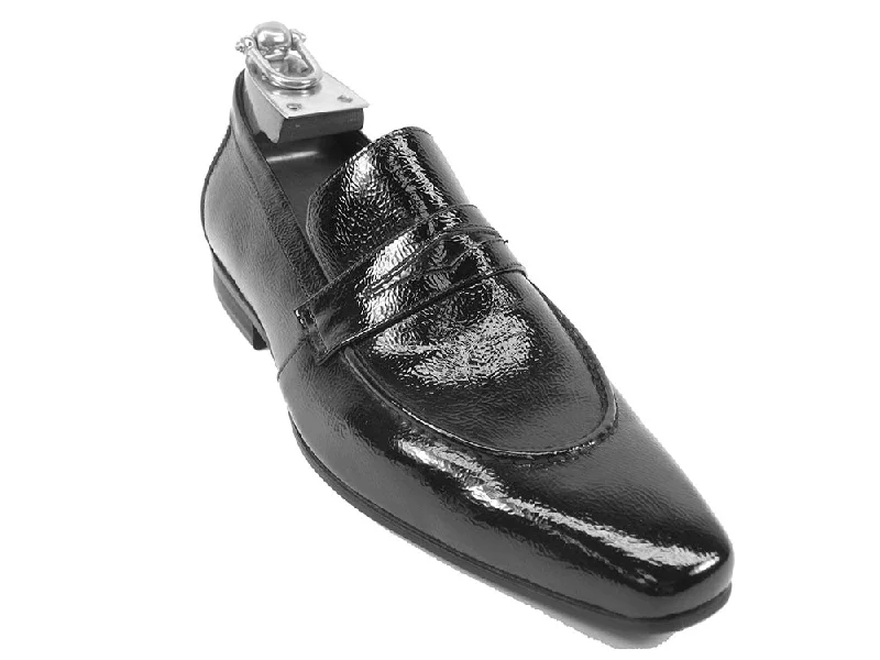 Simple Loafers Patent Leather Penny Loafer