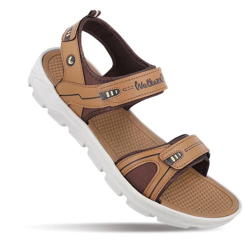 Premium Walking Shoes Men's Sports Sandal - WC4453 Tan