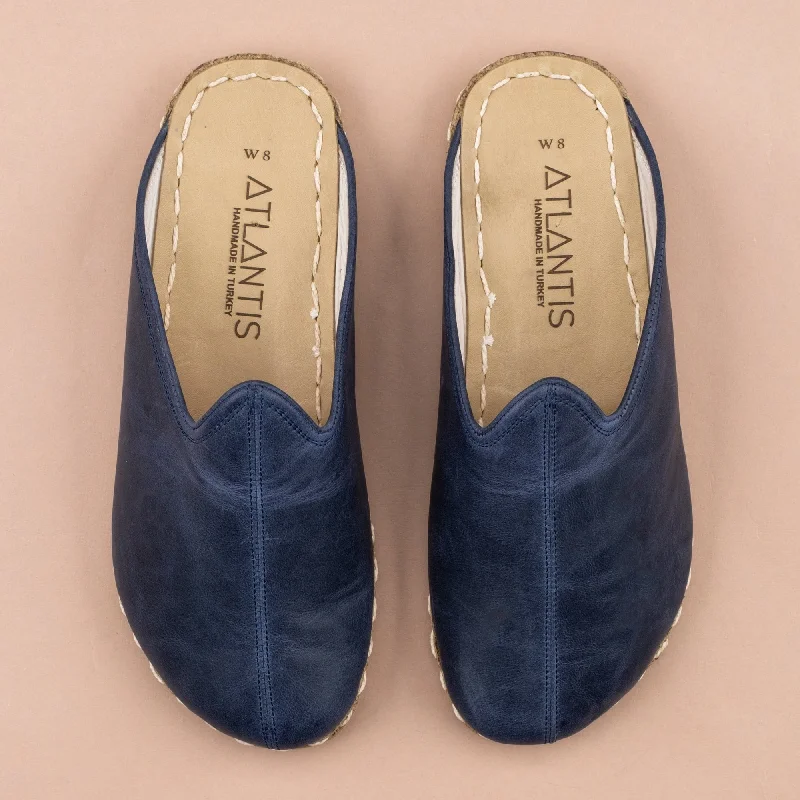 Trendy Everyday Shoes Men's Blue Barefoot Slippers