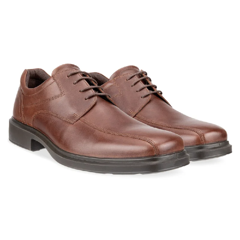 Lightweight Athletic Shoes ECCO Helsinki 2 Bike Toe Tie Mink Leather Shoe (Men's)