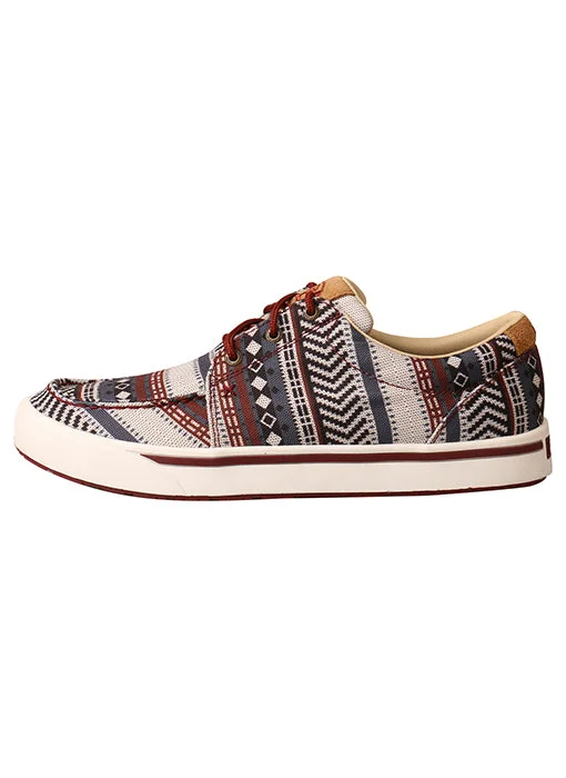Active Lifestyle Shoes Twisted X Hooey Men's Dark Baja Loper Shoe