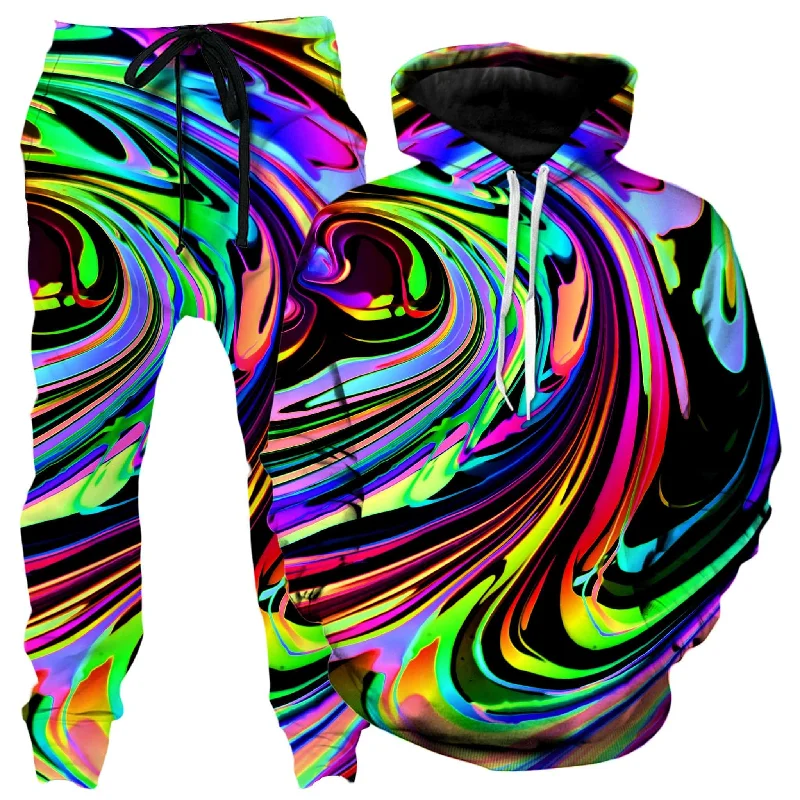 Cosmic Swirl Hoodie and Joggers Combo