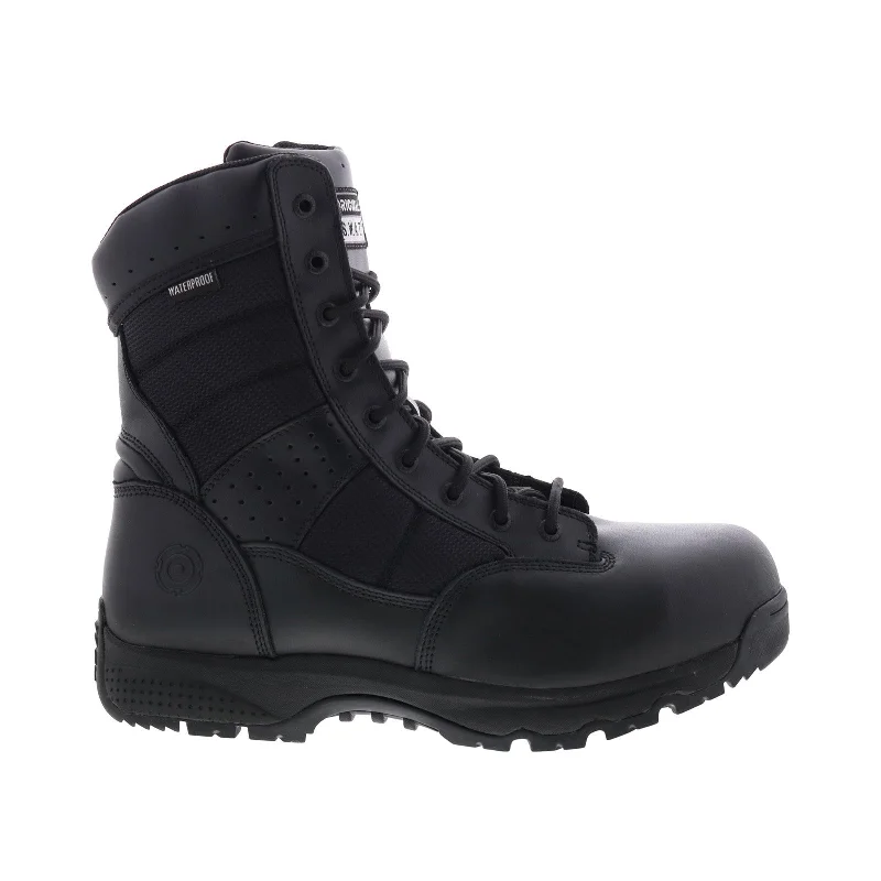 Chic Running Shoes Original Swat Metro 9" Waterproof Side-Zip Safety EN Mens Black Boots Chic Running Shoes Original Swat Metro 9" Waterproof Side-Zip Safety EN Mens Black Boots