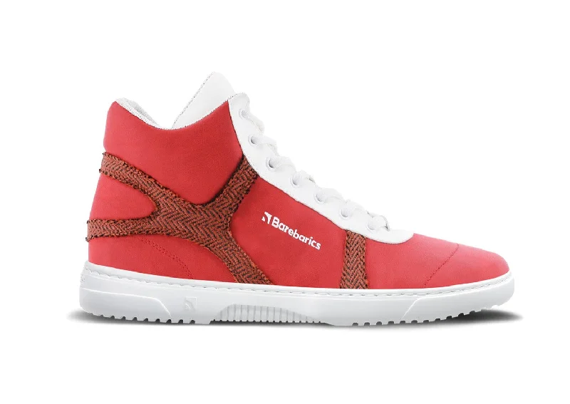 Casual Sneakers Barefoot Sneakers Barebarics - Hifly - Red & White