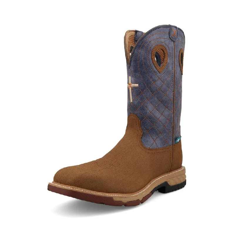 Simple Stylish Sneakers Men's12" Western Work Boot