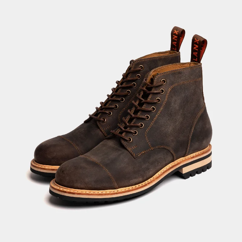 Soft Insole Sneakers BAMBER // BROWN DISTRESSED