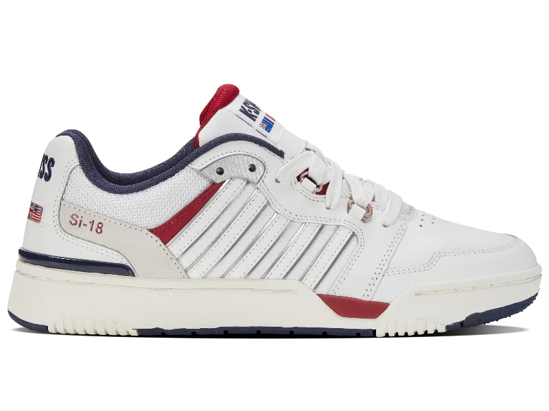 Everyday Comfort Shoes 08531-110-M | SI-18 RIVAL | BRILLIANT WHITE/TIBETAN RED/PEACOAT
