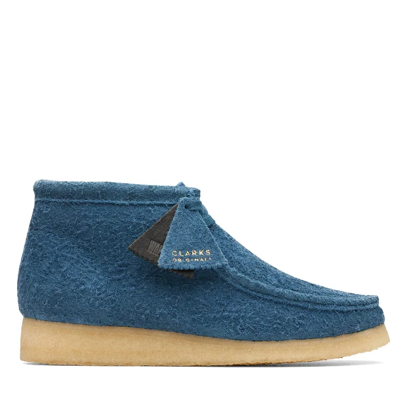 Fashionable Running Shoes Clarks Wallabee Boot 26174050 Mens Blue Suede Lace Up Ankle Boots Fashionable Running Shoes Clarks Wallabee Boot 26174050 Mens Blue Suede Lace Up Ankle Boots