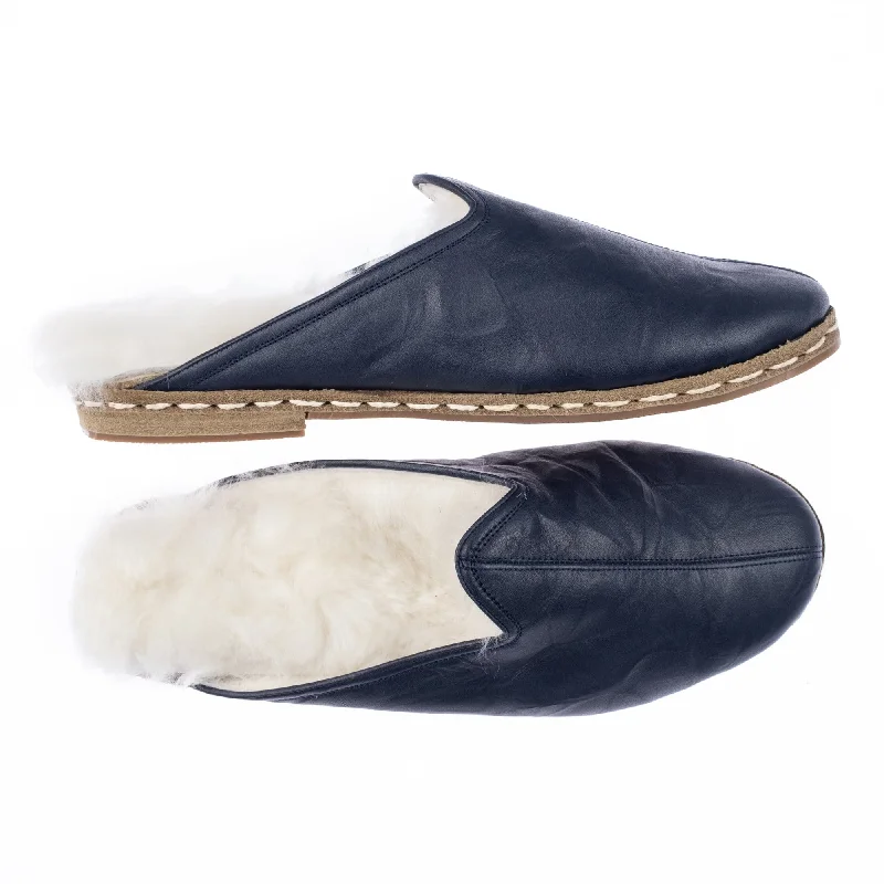 Classic Loafers Men's Navy Furs