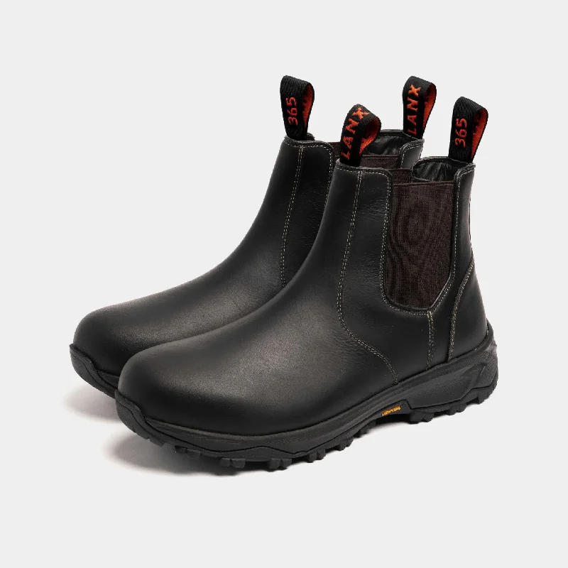 Flexible Casual Shoes RIBCHESTER // MATT BLACK