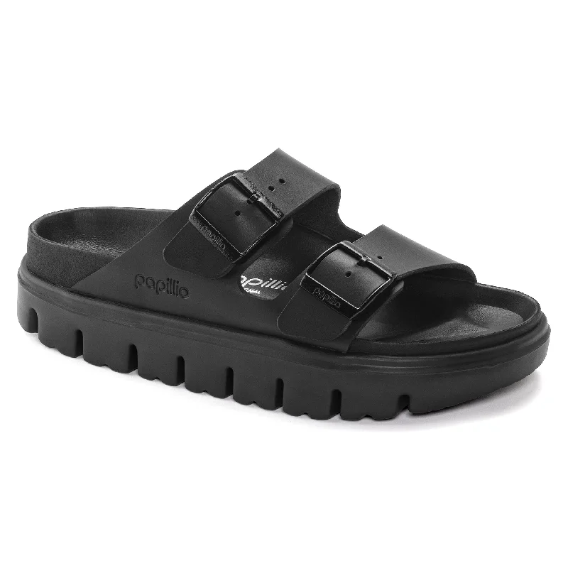 Sleek Athletic Sneakers Arizona Chunky Natural Leather