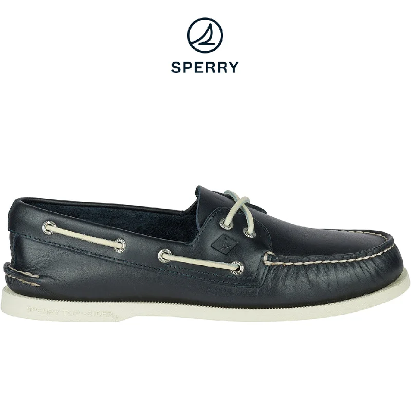 Simple Loafers Men's Authentic Original Boat Shoe Navy (STS10405)