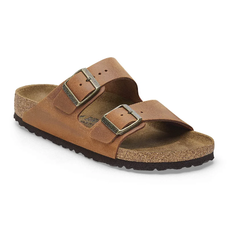 Soft Walking Shoes Arizona Natural Leather Oiled