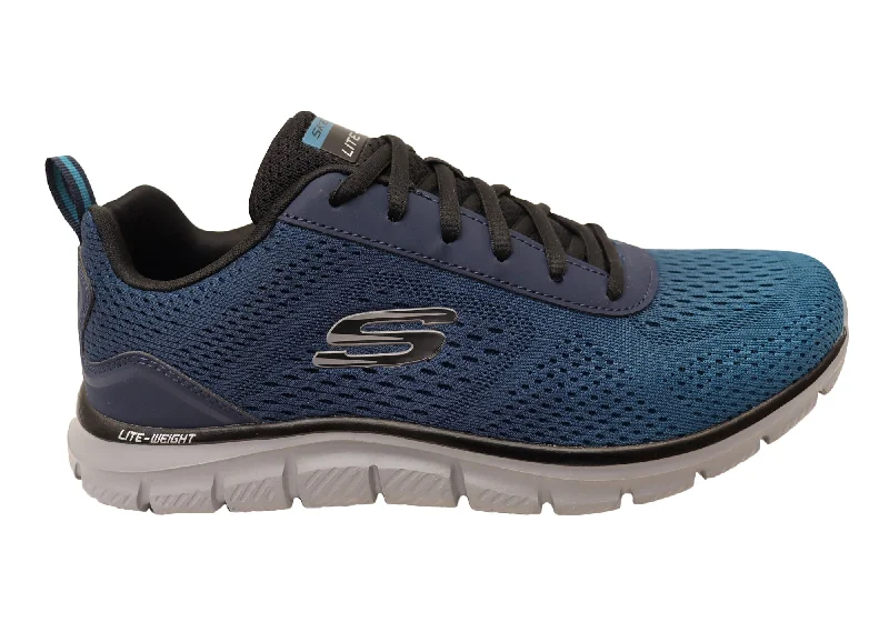 Cozy Everyday Shoes Skechers Mens Track Ripkent Comfortable Lace Up Shoes