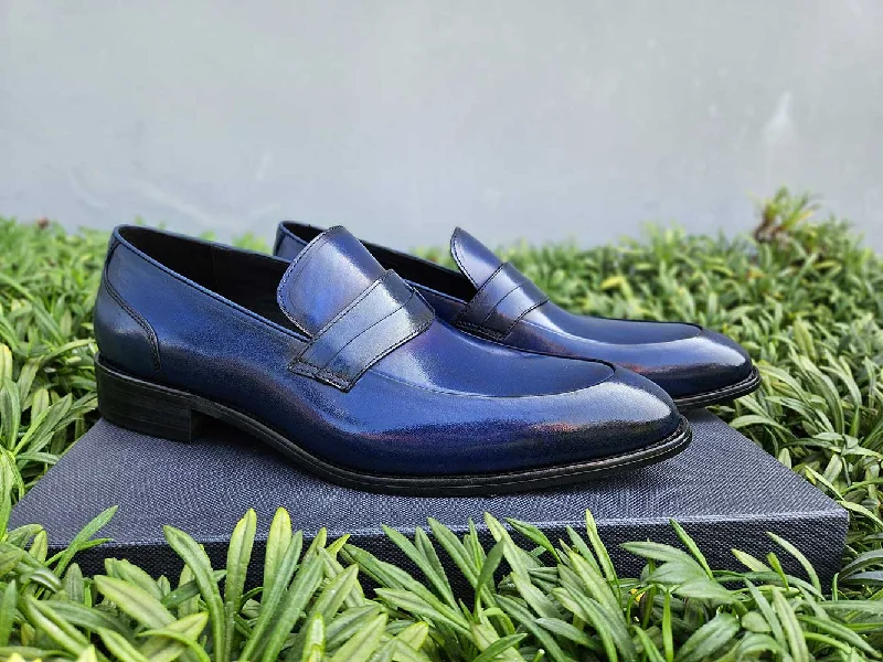 Lightweight Everyday Shoes Calfskin Modern Classic Penny Loafer