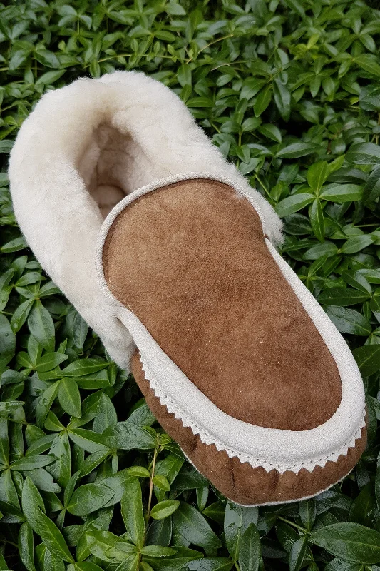 Slip-On Sneakers Sheepskin Slippers