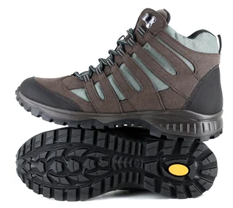All-Day Walking Shoes Approach Mid Brown Hiking Boot from Vegetarian Shoes
