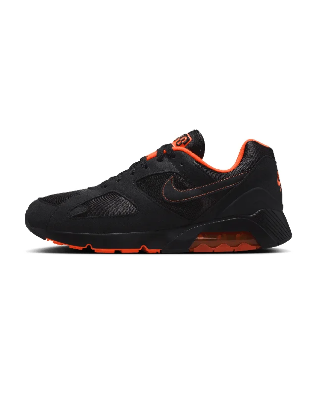 Breathable Running Shoes AIR 180 - Black / Hyper Crimson