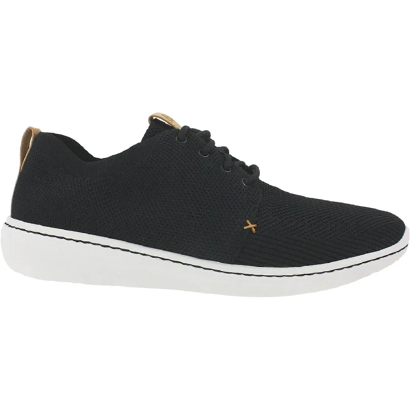 Trendy Sport Shoes Men's Clarks Cloudsteppers Step Urban Mix Black Mesh