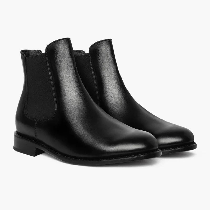 Plush Cushion Shoes Cavalier | Black