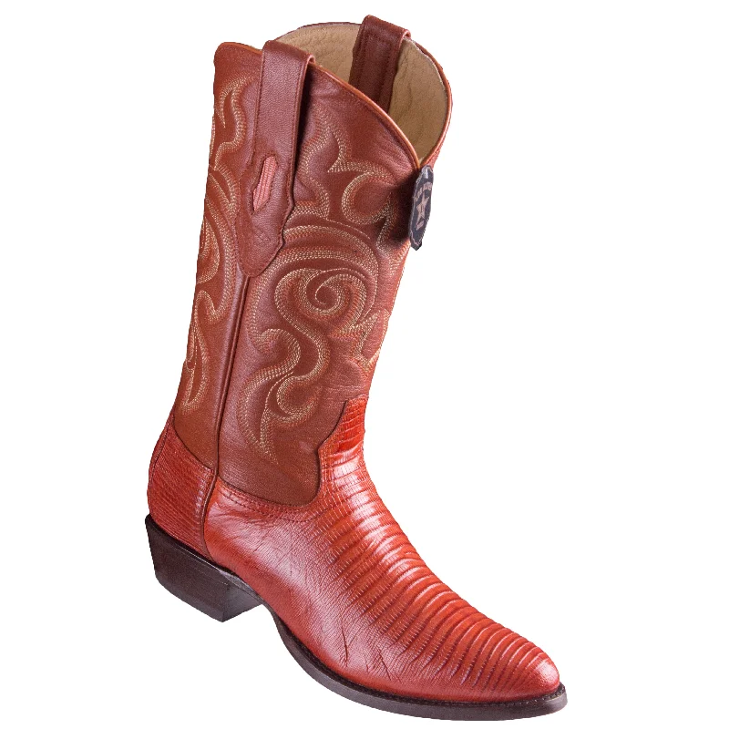 All-Day Comfort Sneakers Cognac Lizard Boots R-Toe