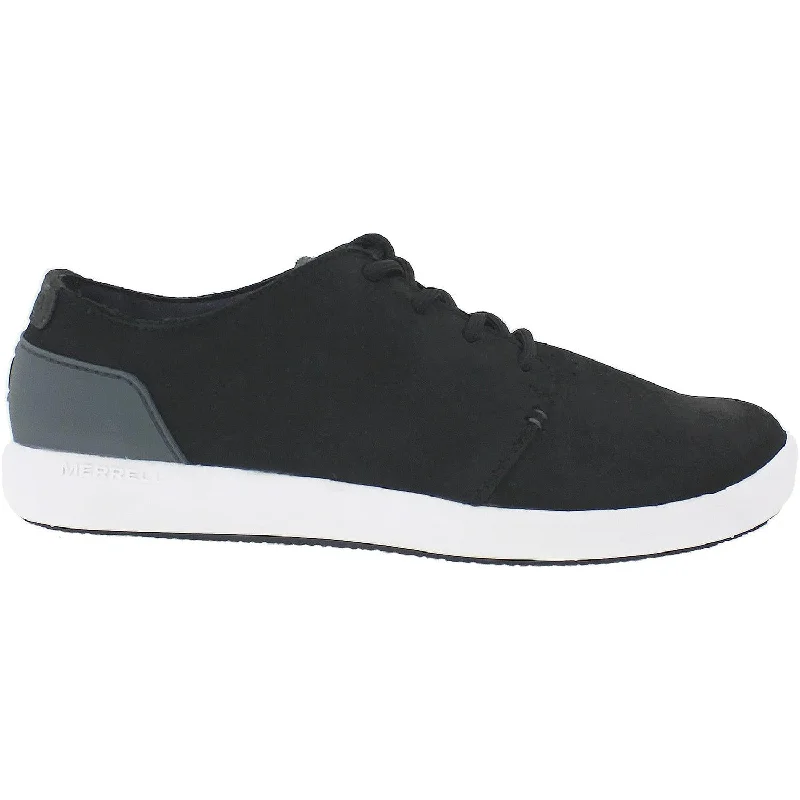 Lightweight Walking Shoes Men's Merrell Freewheel Lace Black Suede
