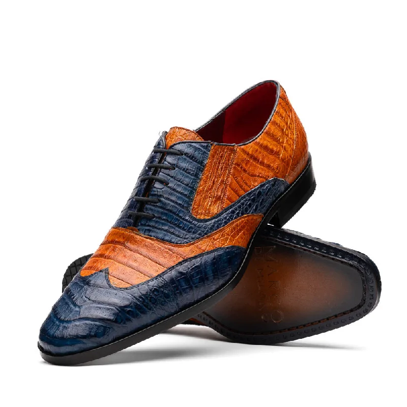 Simple Loafers Luciano - Cognac/Navy