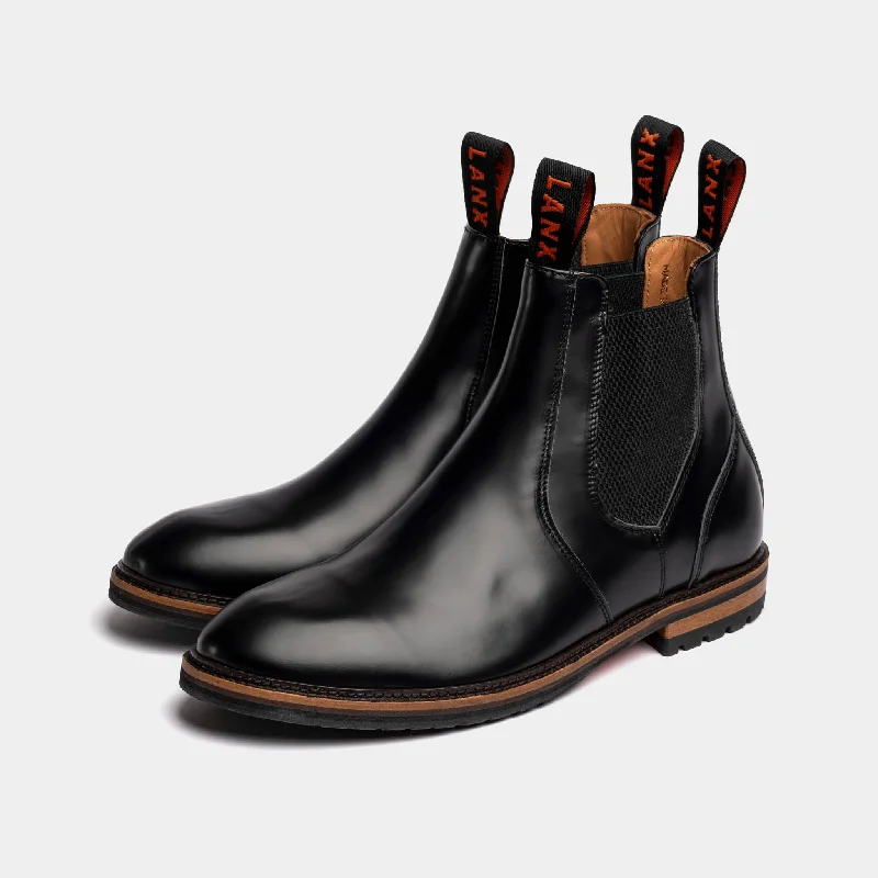 Plush Cushion Shoes GARSTANG // BLACK