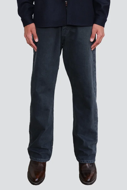 Stone Blue Andre Wide Leg Jean