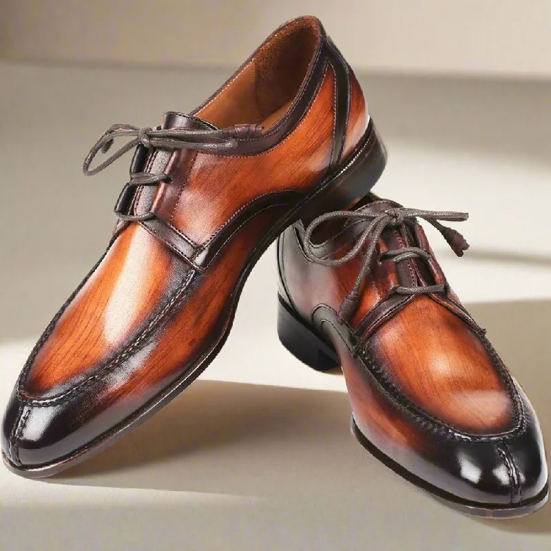 Elegant Casual Shoes Winston Dual Tone Lace-up