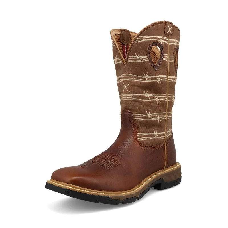 Modern Running Shoes Men's12" Western Work Boot