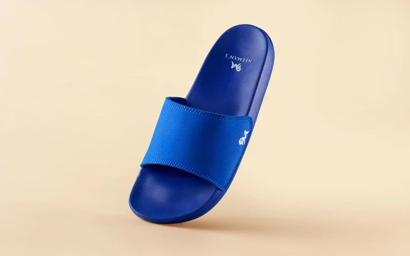 Modern Running Shoes Eco Slides : Classic Blue
