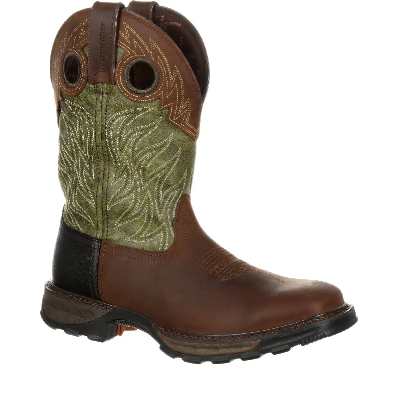 Lightweight Athletic Shoes Durango Men's Maverick XP 11" Square Toe WP Western Work Boot- DDB0177