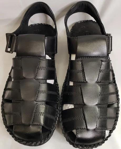 Elegant Sneakers Galahad -- Men's Sling Sandal -- Black