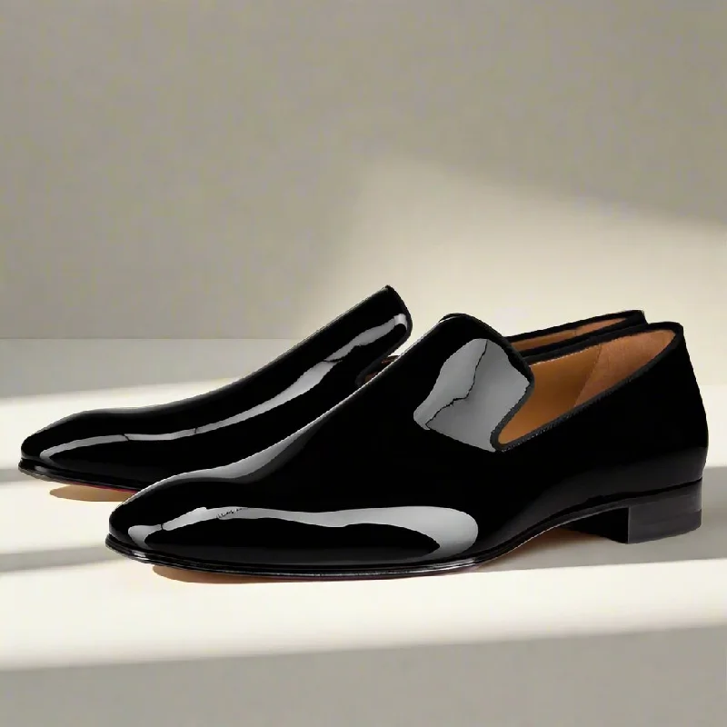 Ergonomic Sneakers Matthews Black Patent Slip-on