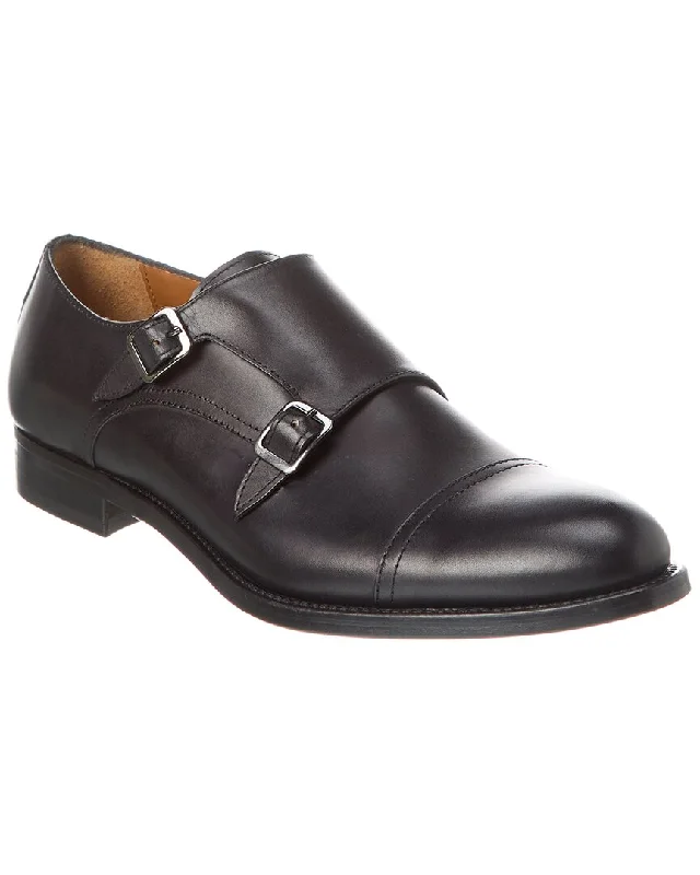 Sleek Athletic Sneakers Antonio Maurizi Cap Double Monk Leather Loafer