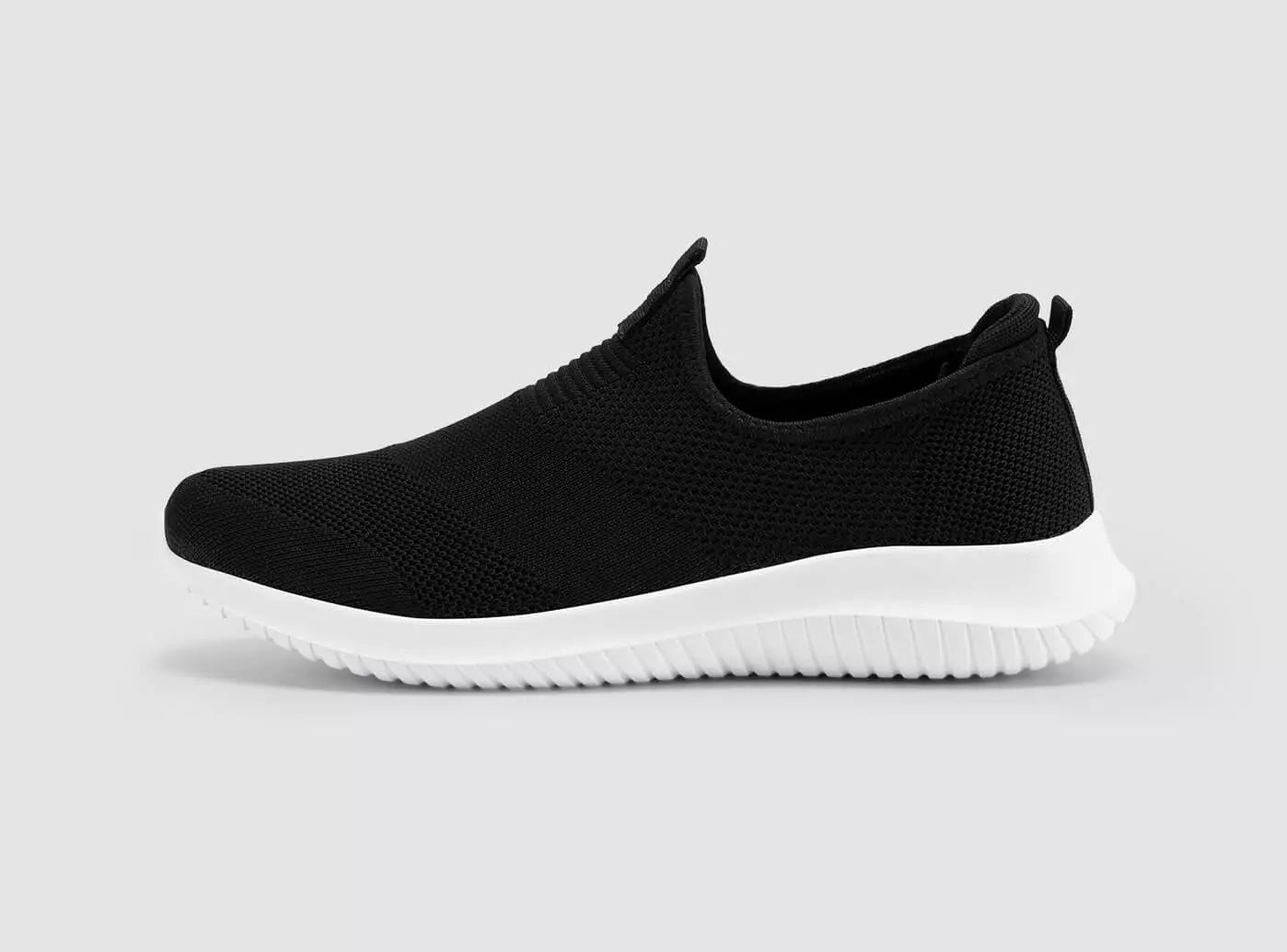 Ultra-Lightweight Sneakers FitVille Men's Lightweight Breathable Slip-on Sock Walking Shoes