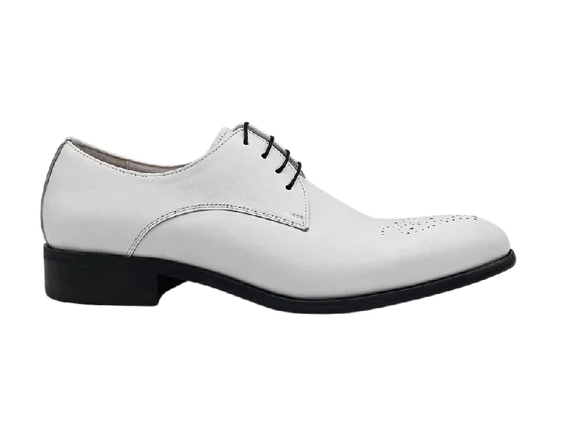 Soft Foam Shoes Carrucci KS479-04 Signature Lace-up Oxford - White