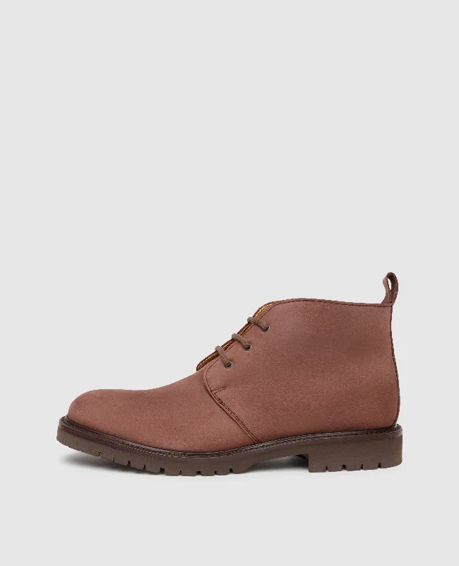 Plush Walking Shoes No. 6625 - Brown